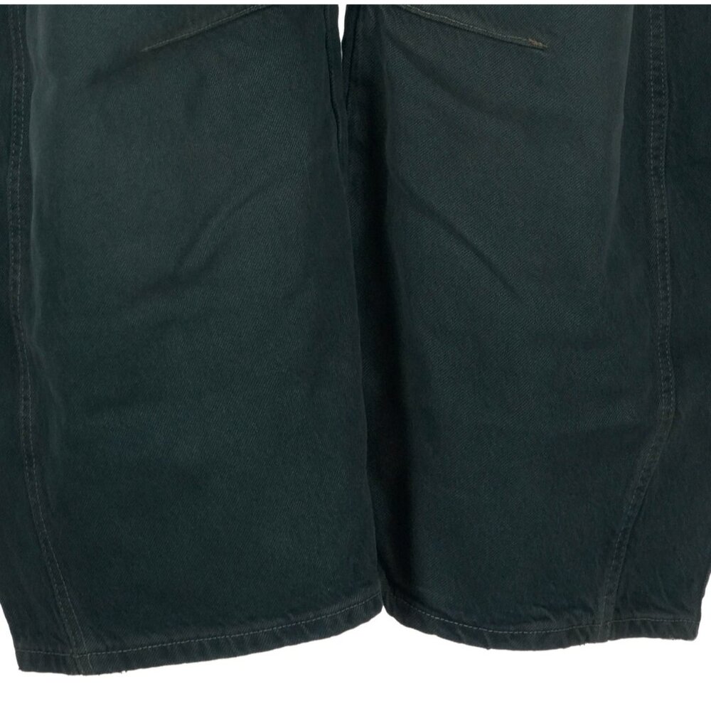 NWT Rare Size Free People We The Free Good Luck Barrel Jeans Luke Green 31S Boho - Picture 11 of 16